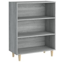 Vidaxl Sideboard Gray Sonoma 27.4X12.8X35.4 Engineered Wood