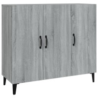 Vidaxl Sideboard Gray Sonoma 35.4X13.4X31.5 Engineered Wood