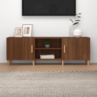 Vidaxl Tv Stand Brown Oak 59.1X11.8X19.7 Engineered Wood