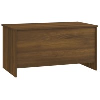 Vidaxl Coffee Table Brown Oak 40.2X21.9X20.7 Engineered Wood