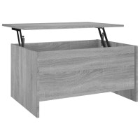 Vidaxl Coffee Table Gray Sonoma 31.5X21.9X16.3 Engineered Wood