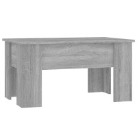 Vidaxl Coffee Table Gray Sonoma 31.1X19.3X16.1 Engineered Wood