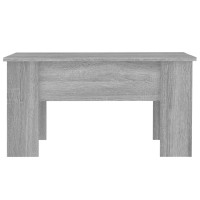 Vidaxl Coffee Table Gray Sonoma 31.1X19.3X16.1 Engineered Wood