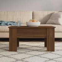 Vidaxl Coffee Table Brown Oak 31.1X19.3X16.1 Engineered Wood