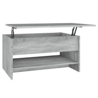 Vidaxl Coffee Table Gray Sonoma 31.5X19.7X15.7 Engineered Wood