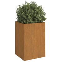 Vidaxl Planter 20.5X18.9X29.5 Corten Steel