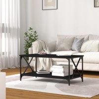 vidaXL Coffee Table Black 39.4