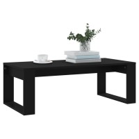 vidaXL Coffee Table Black 40.2