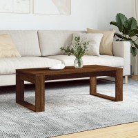 vidaXL Coffee Table Brown Oak 40.2