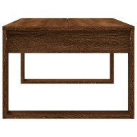 vidaXL Coffee Table Brown Oak 40.2