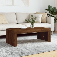 vidaXL Coffee Table Brown Oak 40.2