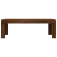 vidaXL Coffee Table Brown Oak 40.2