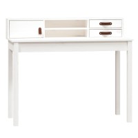 vidaXL Desk White 43.3