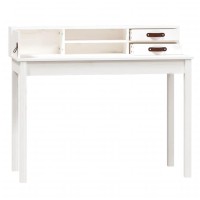 vidaXL Desk White 43.3