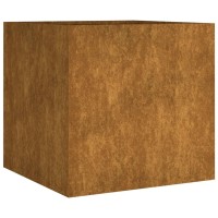 Vidaxl Planter 15.7X16.1X15.7 Corten Steel