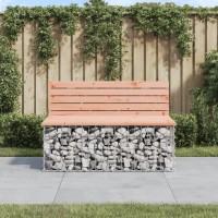 vidaXL Patio Bench Gabion Design 40.6