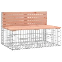 vidaXL Patio Bench Gabion Design 40.6