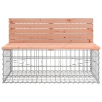 vidaXL Patio Bench Gabion Design 40.6