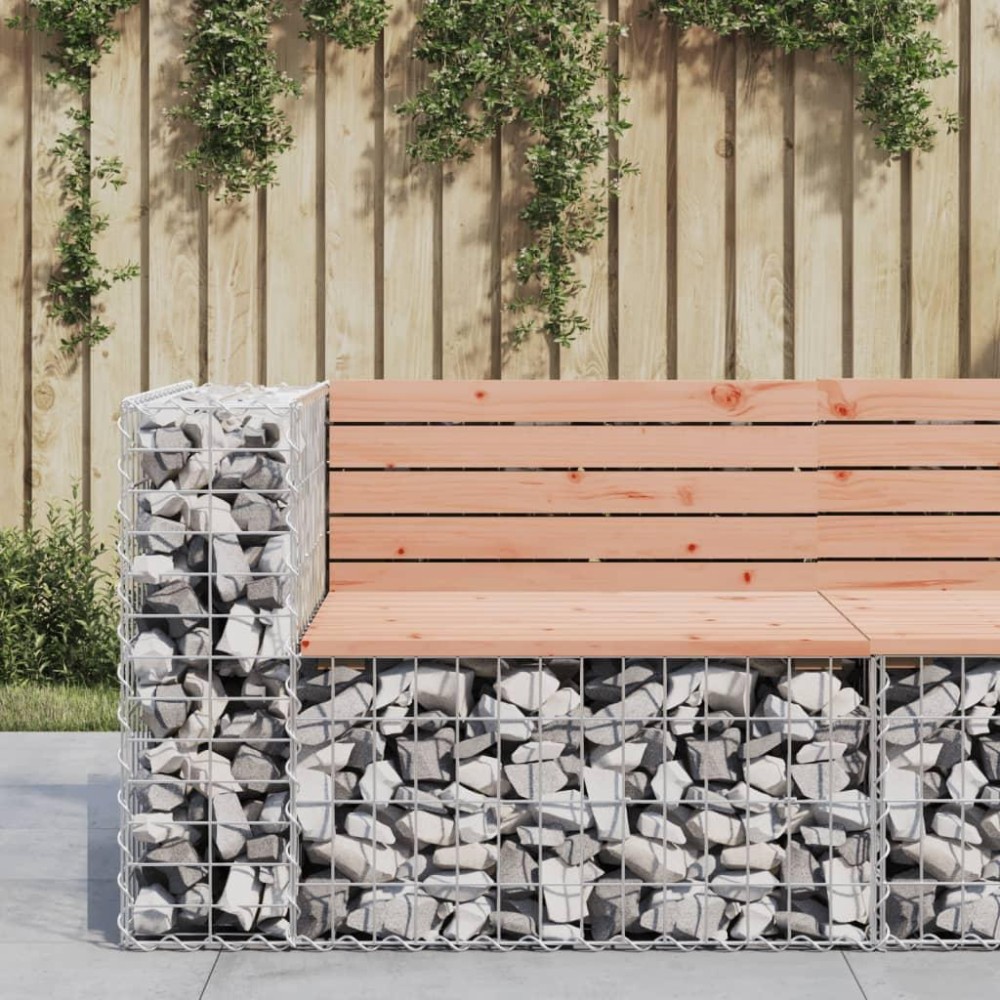 vidaXL Patio Bench Gabion Design 36.2