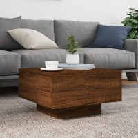 vidaXL Coffee Table Brown Oak 21.7