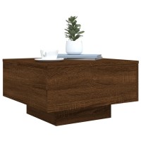 vidaXL Coffee Table Brown Oak 21.7
