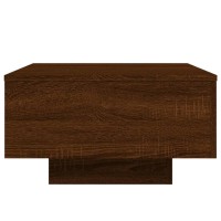 vidaXL Coffee Table Brown Oak 21.7