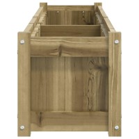 vidaXL Garden Planters 2 pcs Impregnated Wood Pine