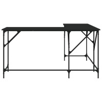 vidaXL Desk Black 58.7