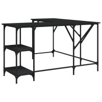 vidaXL Desk Black 54.7