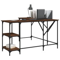 vidaXL Desk Brown Oak 54.7