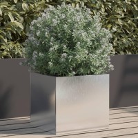 vidaXL Planter Silver 12.6