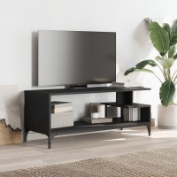 vidaXL TV Stand Black 40.2