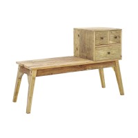 Java Bench With Drawers