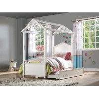 37345F Full Bed - White