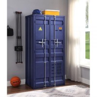 37909 Wardrobe (Double Door) - Blue