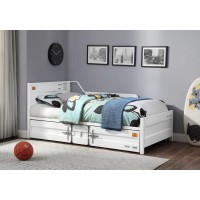 Daybed & Trundle (Twin Size) - White Tianjin