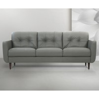 Sofa - Pesto Green Leather Italy