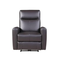 Recliner (Power Motion), Brown Top Grain Leather Match