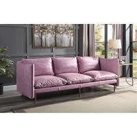 Lv01018 - Sofa, Wisteria Grain Leather - Metis