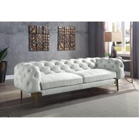 Lv01021 - Sofa, Vintage White Top Grain Leather - Ragle