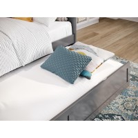 Afi Acadia Twin Wood Daybed With Twin Size Trundle In Grey