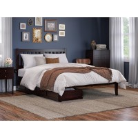 Tahoe Queen Bed With 2 Drawers In Espresso