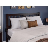 Tahoe Queen Bed With Footboard And Twin Extra Long Trundle In Espresso