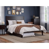 Noho Queen Bed With Twin Extra Long Trundle In Espresso