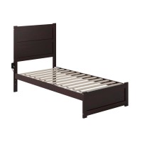 Noho Twin Bed With Footboard In Espresso