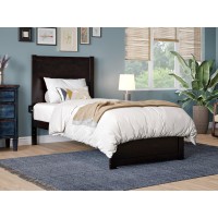 Noho Twin Bed With Footboard In Espresso
