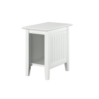Afi Nantucket Solid Hardwood Side Table Set Of 2 White