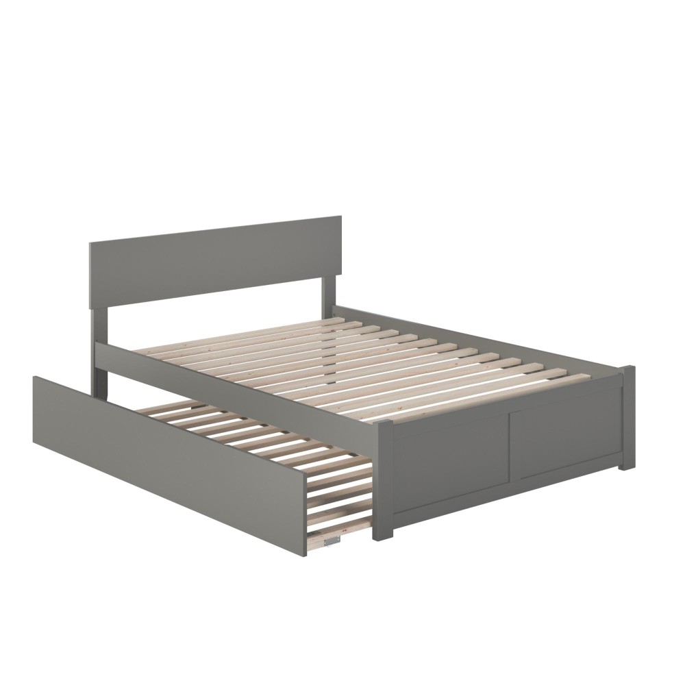 Orlando Platform Bed F With Footboard & T Trundle Ag