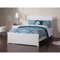 Metro Platform Bed F With Mfb Wh