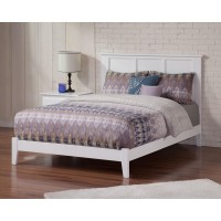 Madison Low Profile Platform Bed F Wh